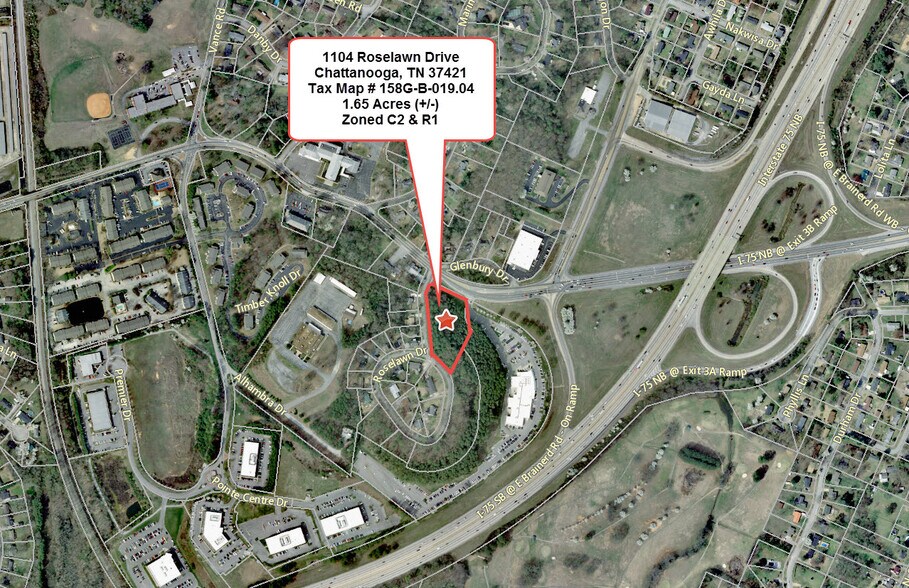 More Photos Of 1104 Roselawn Dr, Chattanooga Land For Sale