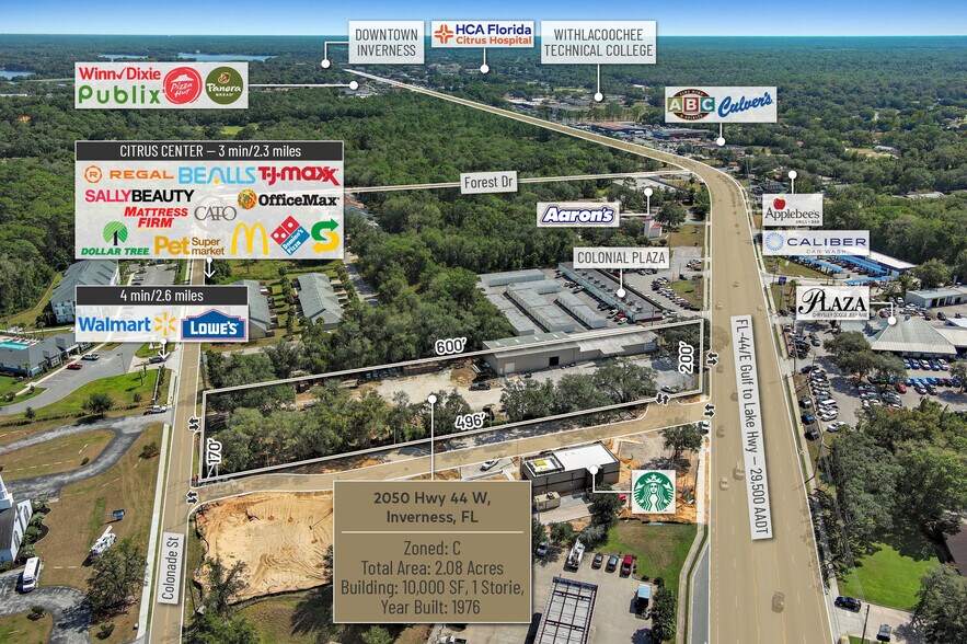 More Photos Of 2050 Highway 44 W, Inverness Land For Sale