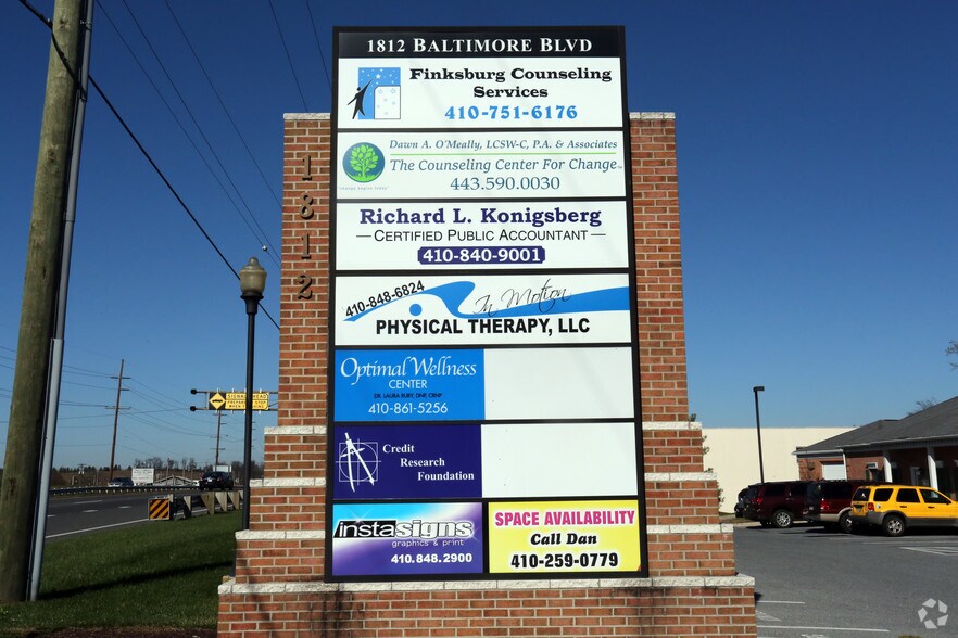 More Photos Of 1812 Baltimore Blvd, Westminster Office For Lease