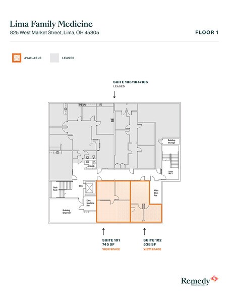More Photos Of 825 W Market St, Lima Office For Sale