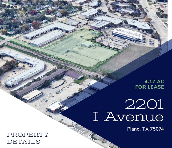 Primary Photo Of 2201 Avenue I, Plano Land For Lease