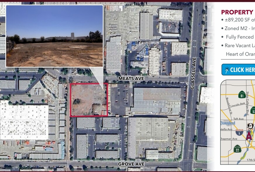 Primary Photo Of 346 W Meats Ave, Orange Land For Sale