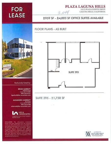 More Photos Of 23172 Plaza Pointe Dr, Laguna Hills Office For Lease