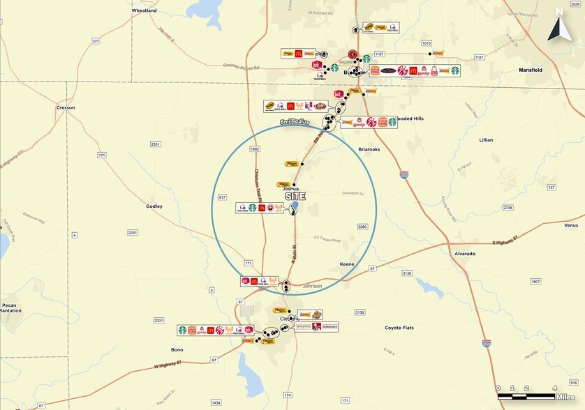 More Photos Of NWQ Hwy 174 & Mountainaire Rd, Joshua Land For Lease