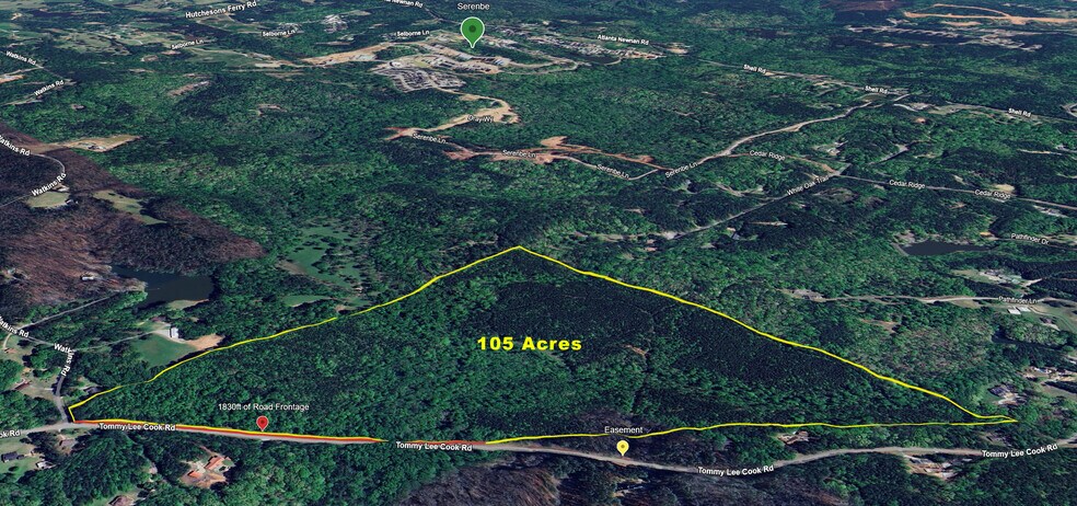 Primary Photo Of 3201 Tommy Lee Cook Rd, Newnan Land For Sale