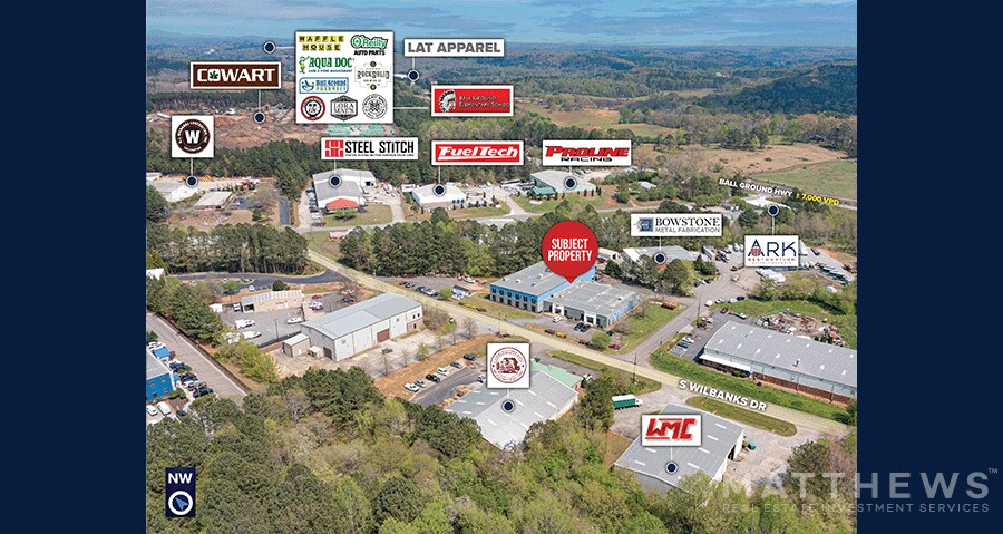 More Photos Of 300 Wilbanks Dr, Ball Ground Warehouse For Sale