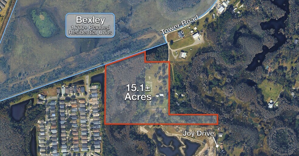 Primary Photo Of 4695 Tower Rd, Land O Lakes Land For Sale