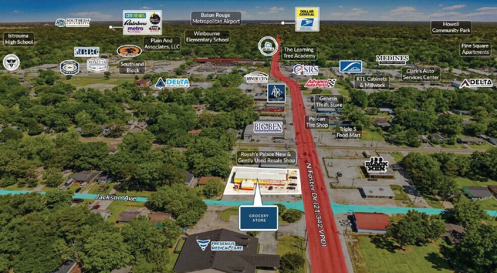 More Photos Of 2023 N Foster Dr, Baton Rouge Department Store For Sale