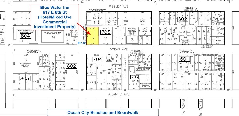 More Photos Of 617 E 8th St, Ocean City Hotel For Sale