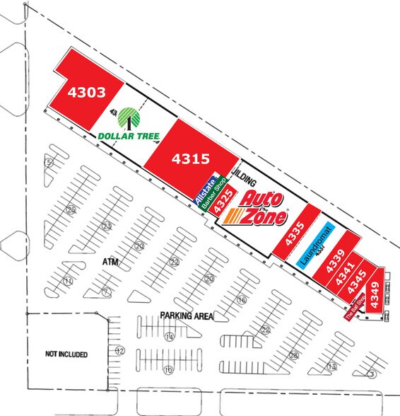 More Photos Of 4303-4349 SE 15th St, Del City General Retail For Lease