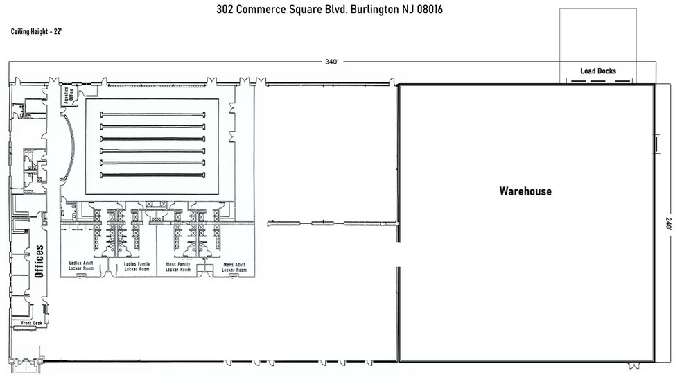More Photos Of 302 Commerce Square Blvd, Burlington Warehouse For Sale