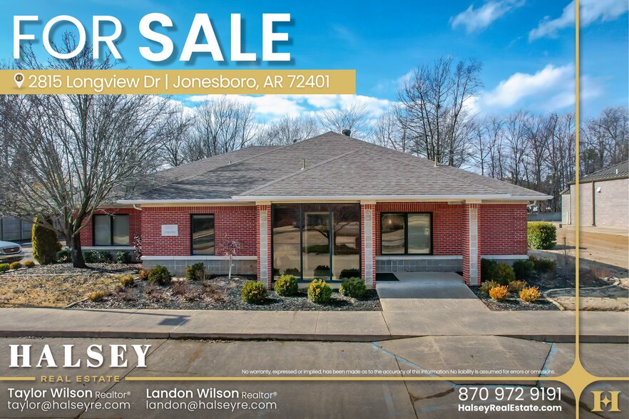 Primary Photo Of 2815 Longview Dr, Jonesboro Medical For Sale