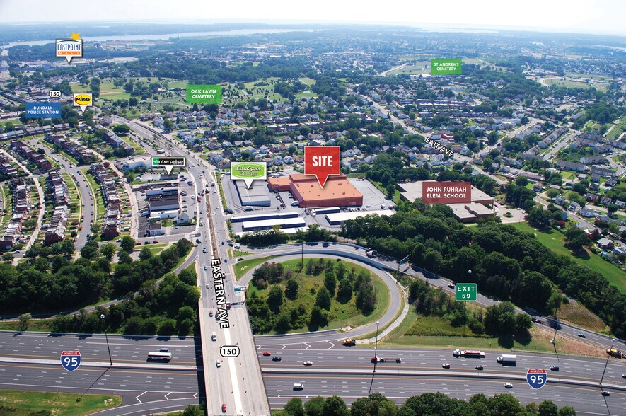 More Photos Of 6801 Eastern Ave, Baltimore Warehouse For Lease