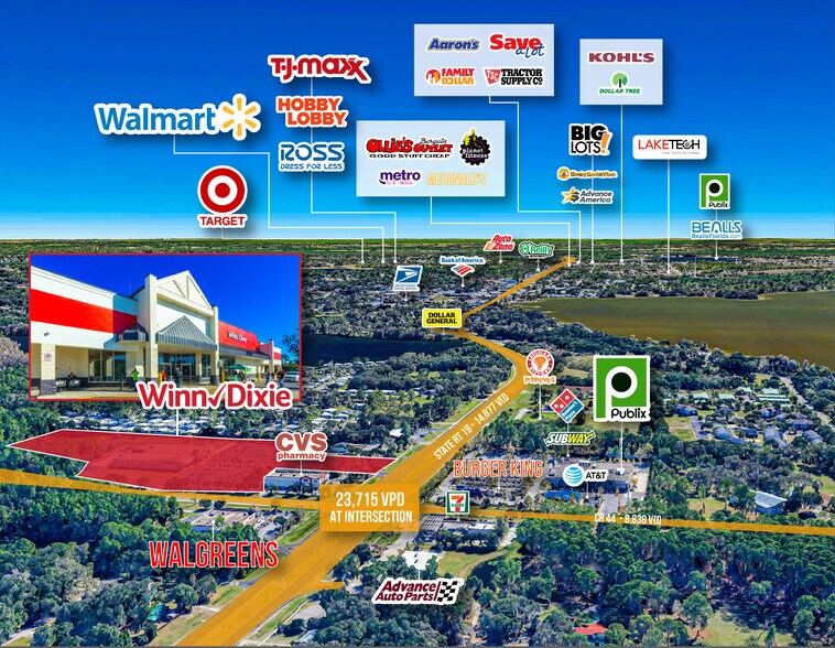 More Photos Of 1955 N Highway 19, Eustis Supermarket For Lease