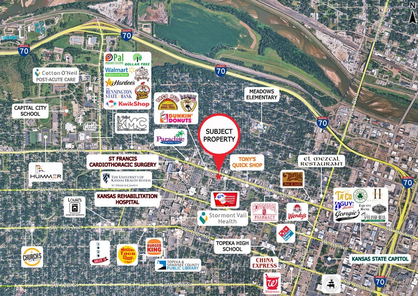 More Photos Of 1315-1317 SW 6th Ave, Topeka Medical For Lease