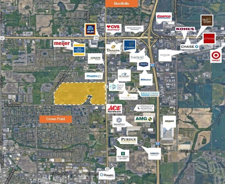 More Photos Of 9100 Broadway, Merrillville Land For Sale
