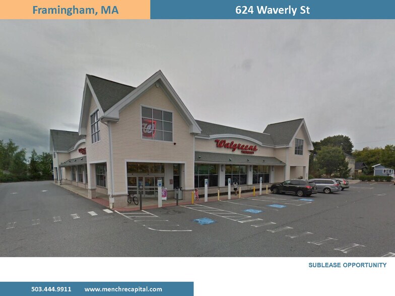 Primary Photo Of 624 Waverley St, Framingham General Retail For Lease