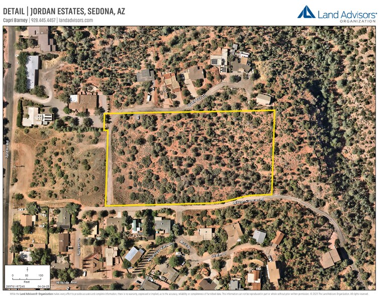 More Photos Of E of Jordan Road at the NEC Wilson Canyon Road, Sedona Land For Sale