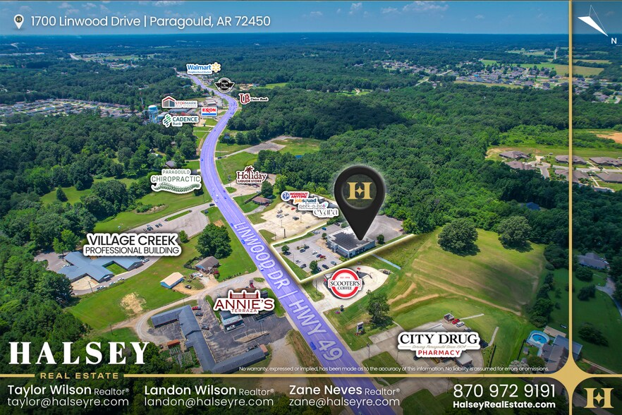 More Photos Of 1700 Linwood Dr, Paragould Storefront For Sale