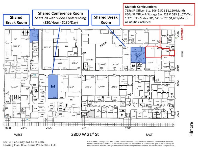 More Photos Of 2800-2860 W 21st St, Erie Office For Lease
