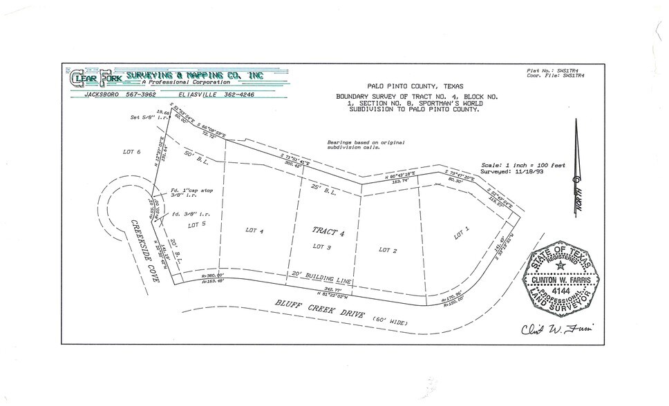 More Photos Of 2012 Bluff Creek Dr, Strawn Land For Sale