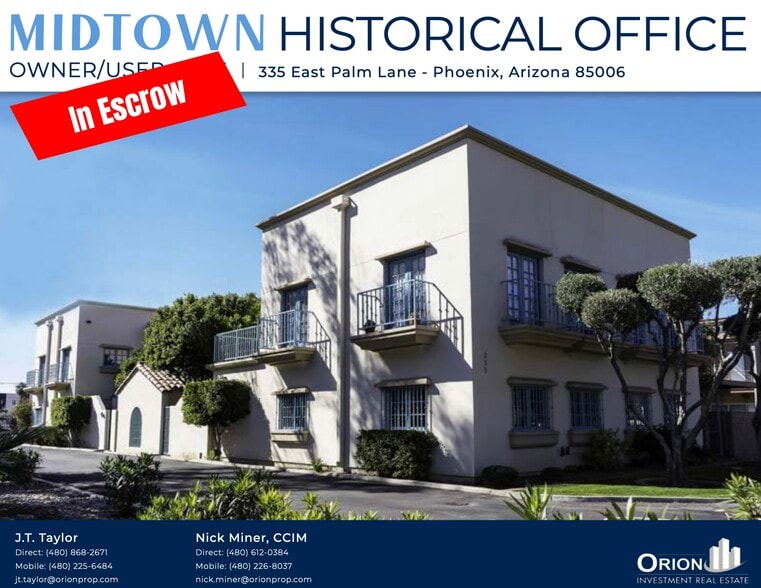 Primary Photo Of 335 E Palm Ln, Phoenix Loft Creative Space For Sale
