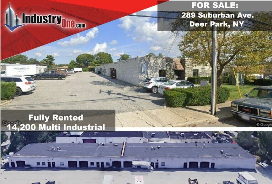 Primary Photo Of 289 Suburban Ave, Deer Park Warehouse For Sale