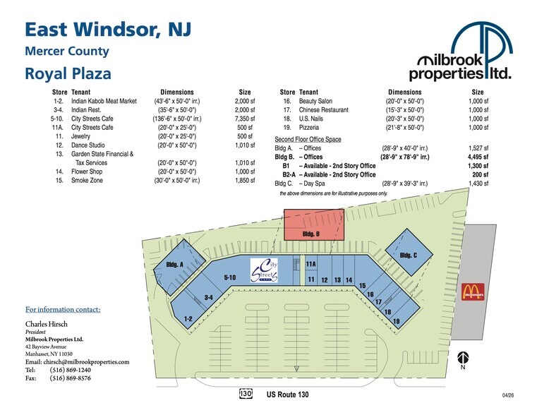 More Photos Of 510 Route 130, East Windsor Unknown For Lease