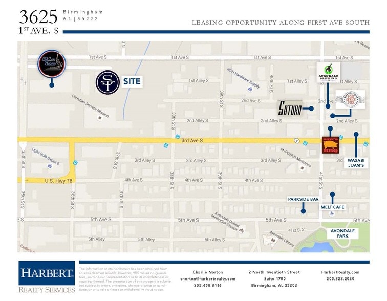 More Photos Of 3625 1st Ave S, Birmingham Warehouse For Sale