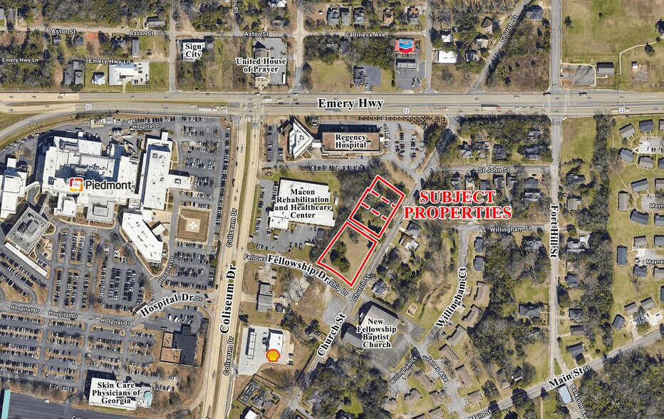 Primary Photo Of 504-552 Church St, Macon-Bibb Land For Sale