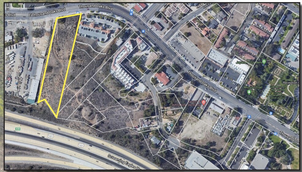 More Photos Of 1615 Thousand Oaks Boulevard, Thousand Oaks Land For Sale