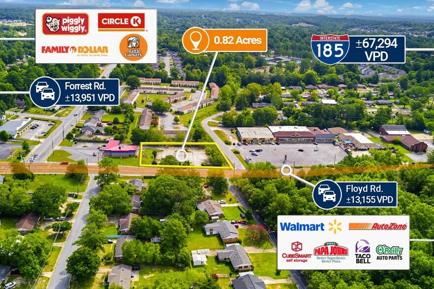 More Photos Of 2012 Floyd Rd, Columbus Land For Sale