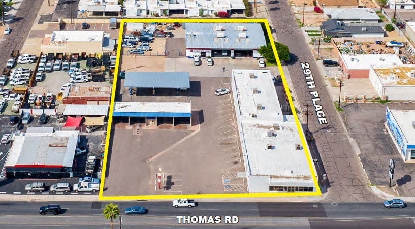 Primary Photo Of 2926 E Thomas Rd, Phoenix Showroom For Sale