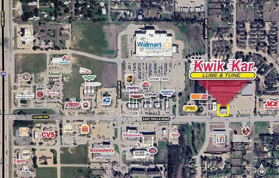 Primary Photo Of 134 E Ovilla Rd, Red Oak Storefront For Sale