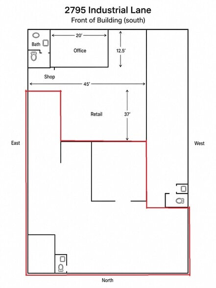 More Photos Of 2791-2795 Industrial Ln, Broomfield Warehouse For Lease