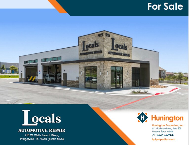 Primary Photo Of 915 Wells Branch Pkwy, Pflugerville Auto Repair For Sale