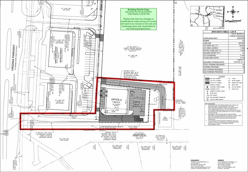 More Photos Of SWQ Virginia Pkwy & Hardin Blvd, McKinney Land For Sale