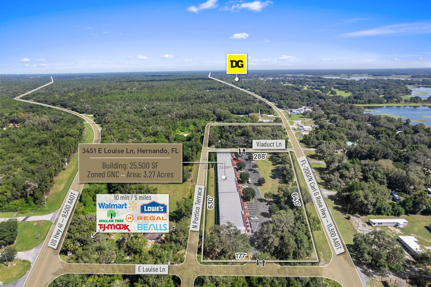 More Photos Of 3451 E Louise Ln, Hernando General Retail For Sale