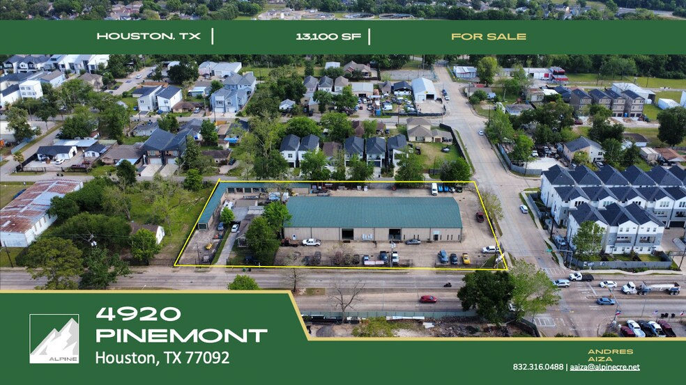 Primary Photo Of 4920 Pinemont Dr, Houston Manufacturing For Sale