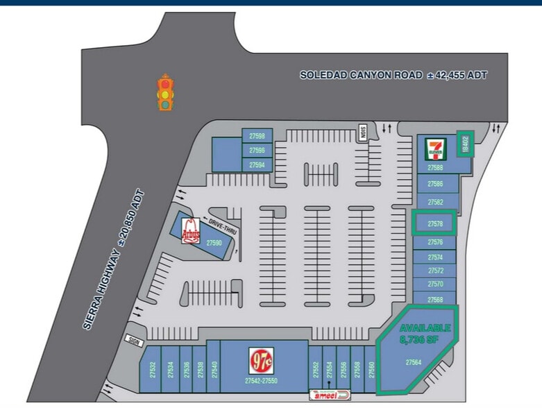 More Photos Of 27538 Sierra Hwy, Santa Clarita Unknown For Lease