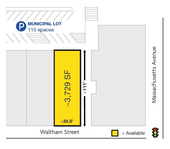 More Photos Of 25 Waltham St, Lexington Storefront Retail Office For Lease