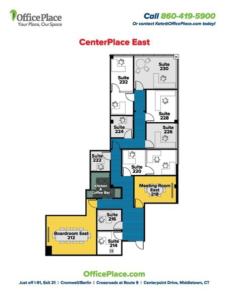 More Photos Of I-91 Corridor EXIT 21, Middletown Coworking Space