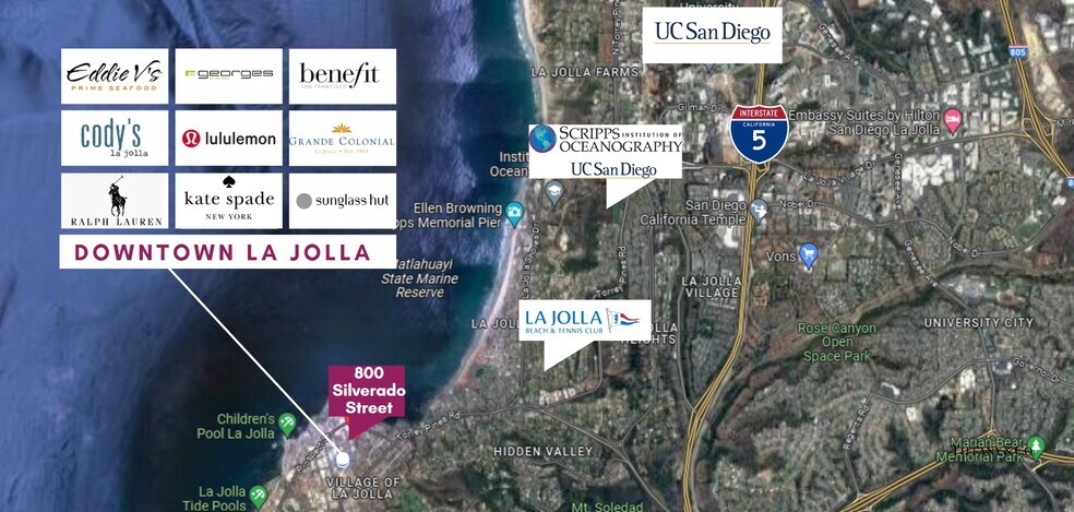 More Photos Of 800 Silverado St, La Jolla Office For Lease