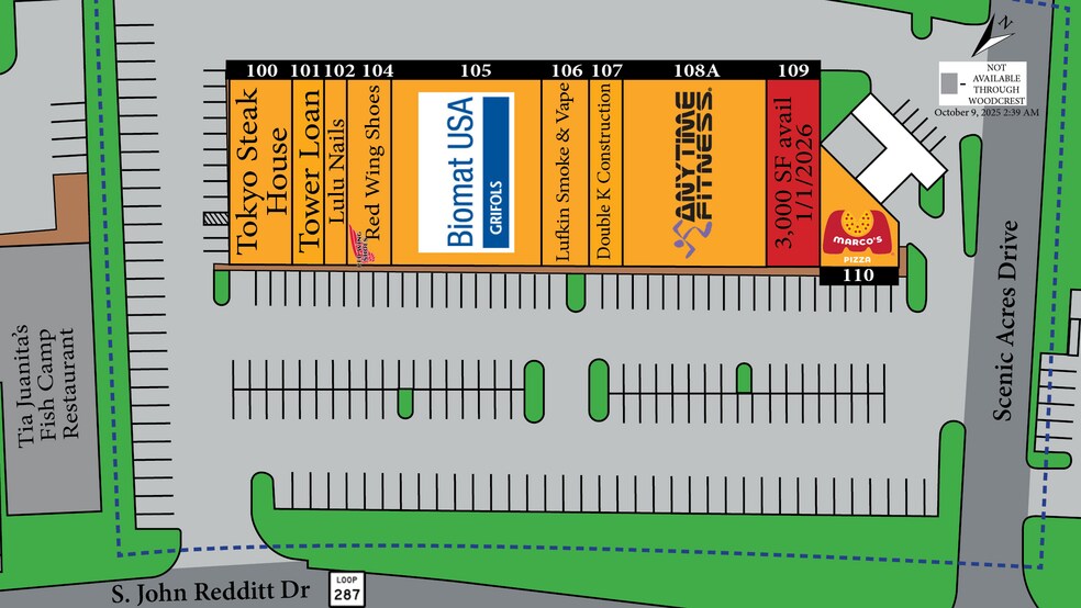 More Photos Of 2950 S John Redditt Dr, Lufkin Unknown For Lease