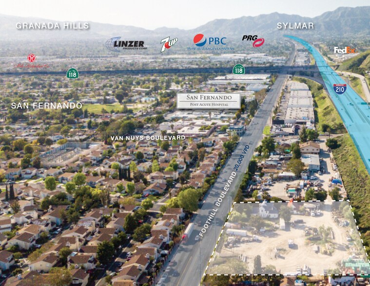 12121 Foothill Blvd, Sylmar, CA 91342 Land For Sale