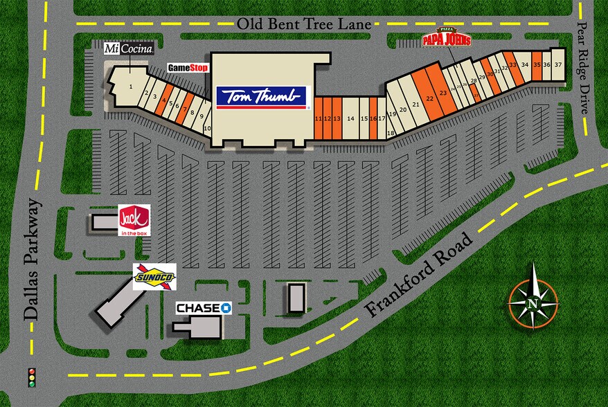 More Photos Of 4625-4727 Frankford Rd, Dallas General Retail For Lease