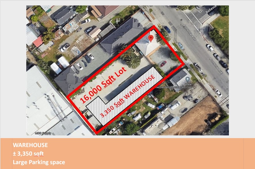 More Photos Of 1595 Pomona Ave, San Jose Warehouse For Sale