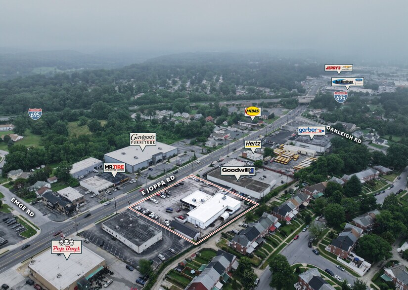 More Photos Of 1749-1751 E Joppa Rd, Baltimore Auto Repair For Sale
