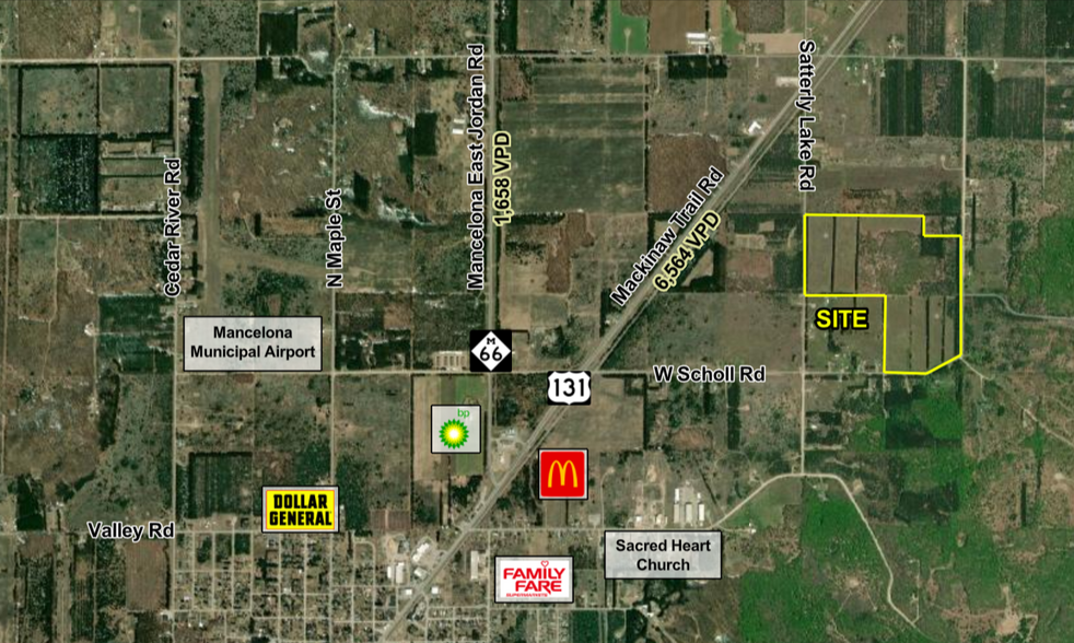 Primary Photo Of Scholl & Satterly Lake Rd, Mancelona Land For Sale