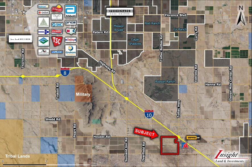 More Photos Of TOLTEC Rd @ Interstate 10, Eloy Land For Sale